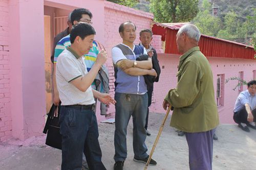 古交市残联领导深入河口镇后沟村调研