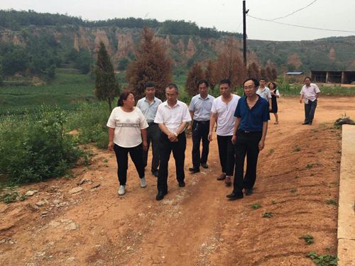 长治市残联理事长牛恩毅考察武乡县贾豁乡残疾人就业基地